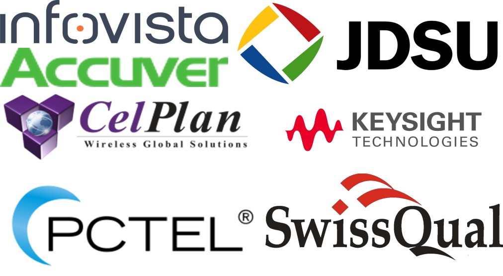 Some providers of Drive Test tools: Infovista, Accuver, Celplan, Keysight, JDSU, PCTEL, SwissQual